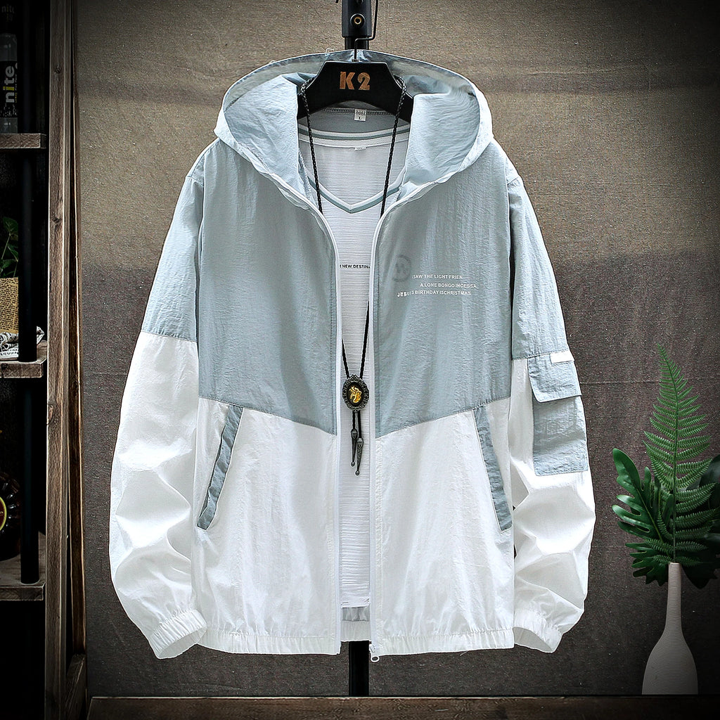 New Fashion Loose Lightweight Breathable Versatile Top Outdoor High Quality Sports and Leisure UV Resistant Neutral Jacket