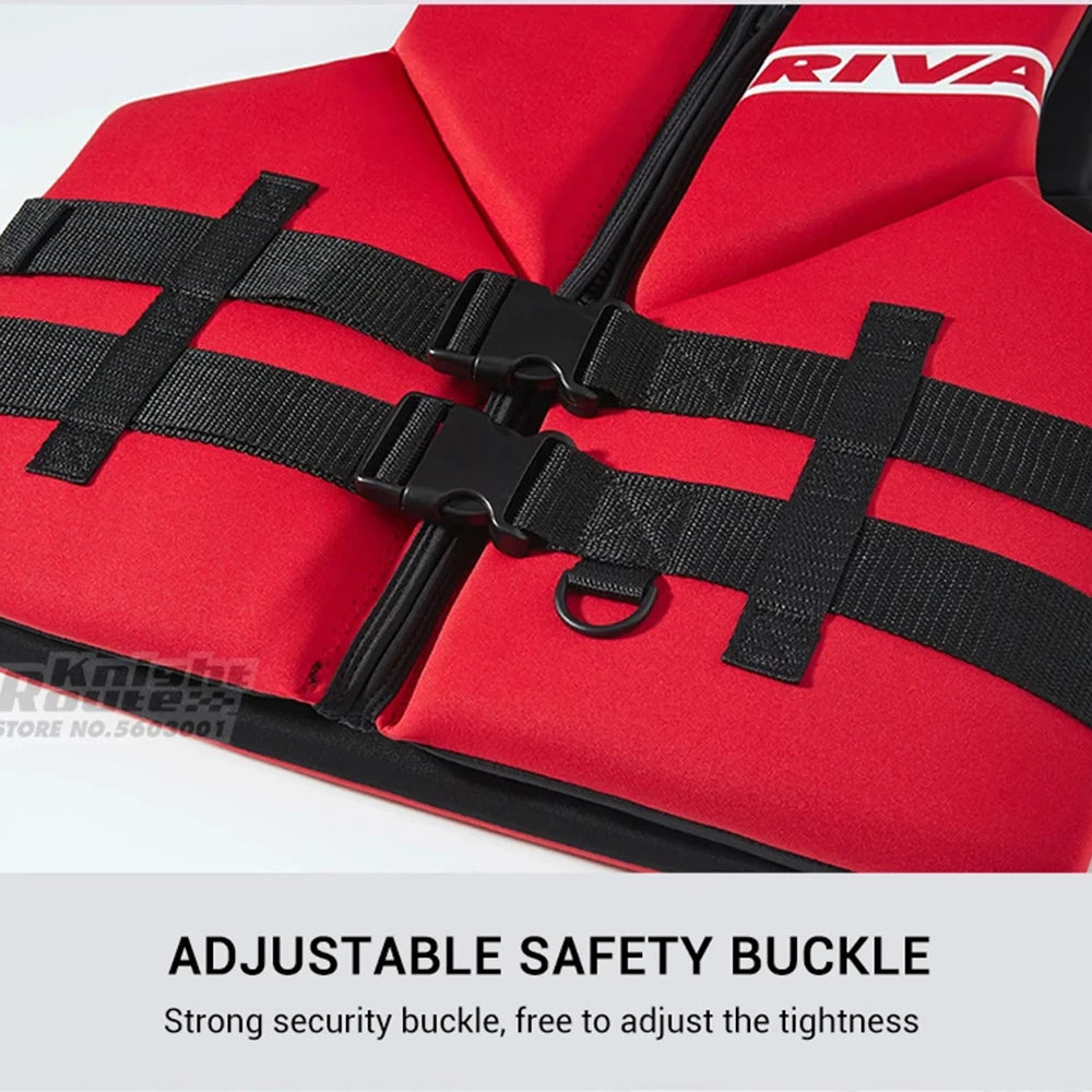 Life Vest Adults Surf Vest Kayak Wakeboard Motorboats Raft Rescue Boat Ski Water Sports Swimming Drifting Rescue Life Jacket