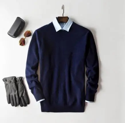 Cashmere Cashmere Sweater Men 2025 Autumn Winter Jersey Jumper Robe Hombre Pull Homme Hiver Pullover Men O-neck Knitted Sweaters