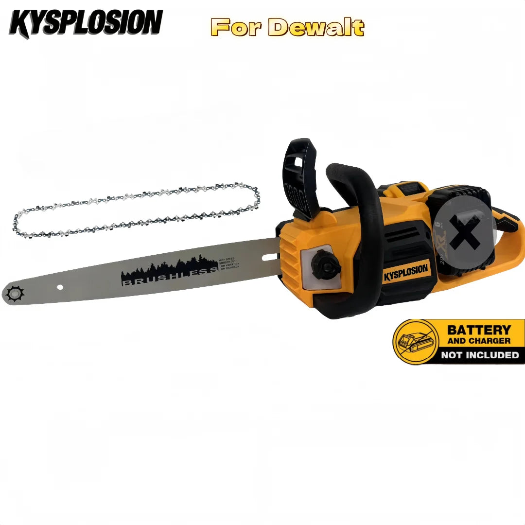 For DeWALT 20V battery 16-Inch Brushless Chainsaw 40V (2 x 20V MAX) Cordless Battery Powered Chain Saw
