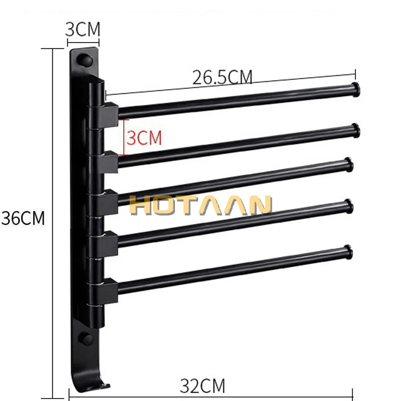 Towel Holder Porte Serviettes Salle Bain Kitchen Bathroom Toalha Banheiro Toallero Adhesivo Towel Rack Accroche Torchon Mural