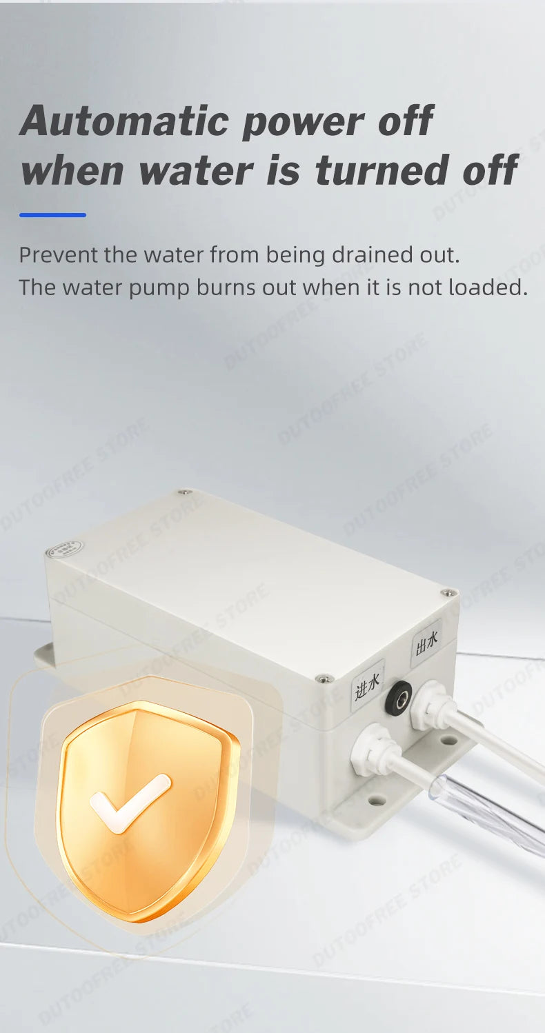 12V Electric Caravan Galley Water Pump 1.5 L/min Automatic Suction for Motorhome Boat Bottled Water System