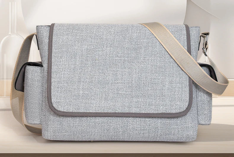 New Women's Large Capacity Canvas Shoulder Bag Casual Tote Handbag Trendy Messenger Bag for Everyday Use