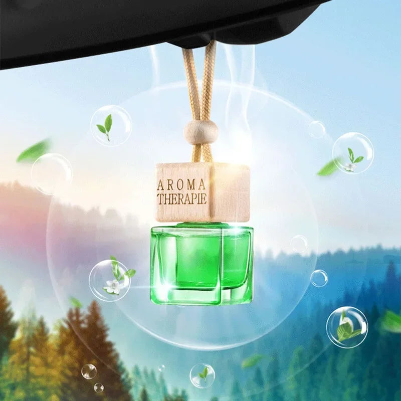 Car Aromatherapy Fragrance Pendent Bottle Perfume Diffuser Long-lasting Fragrance Air Freshener Car Accessories Interior