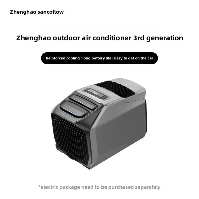 Ecoflow LAN 3 Wave 3 Portable Outdoor Solar Air Conditioner Large Capacity Long Battery Life Both Cooling Heating for Cars