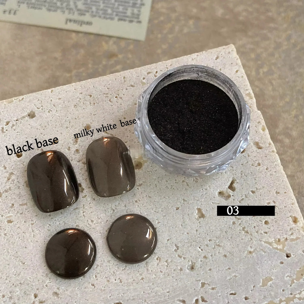 New Winter and Autumn Color Optional Mirror Powder Nail Gel Powder DIY Nail Powder