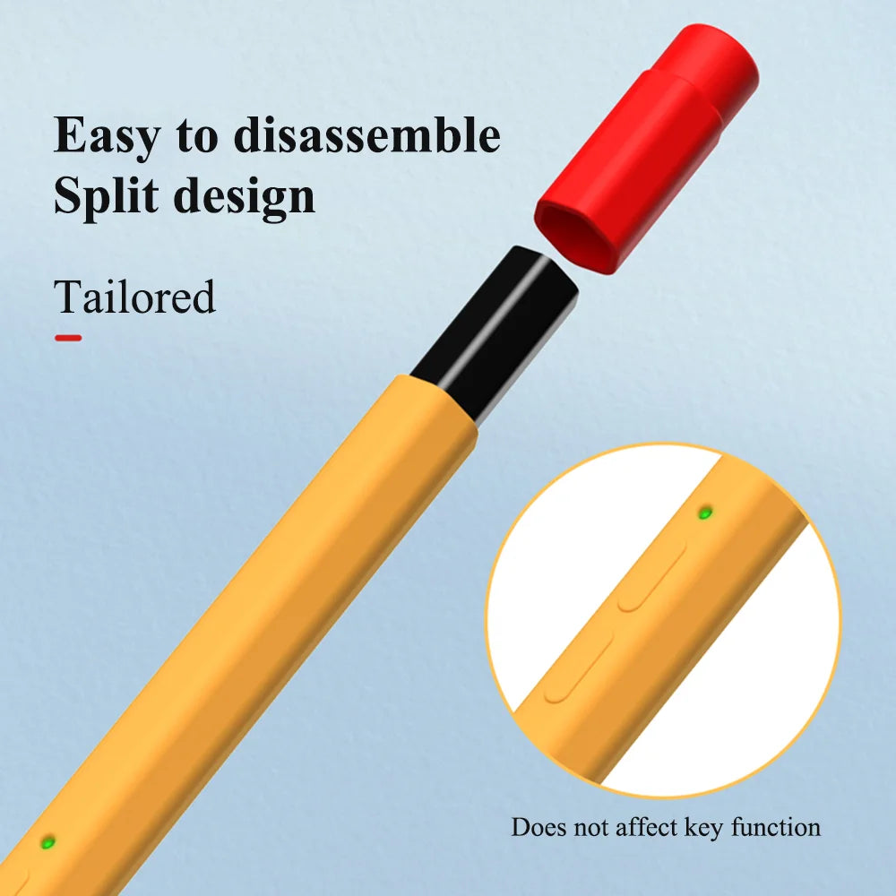 Stylus Silicone Pencil Case For Lenovo Xiaoxin Pad /Pad Pro Pen Protective Cover For Lenovo Xiaoxin Tablet Touch Pen Skin Sleeve