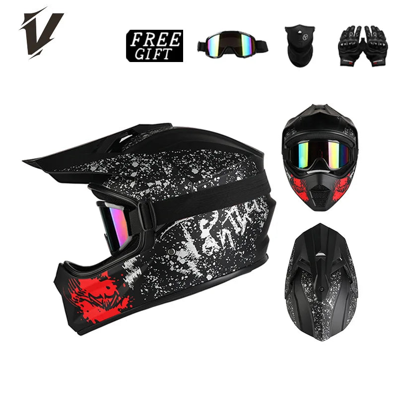 Motocross Helmet Motocross Bicycle Capacete Cross Helmet Child Motorcycle Helmet Unisex