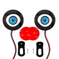 Cool Decoration Dynamic LED Car Headlights Devil Eye LED Car Light Headlight Assembly Modified Eagle Eye Light Cars Accessory
