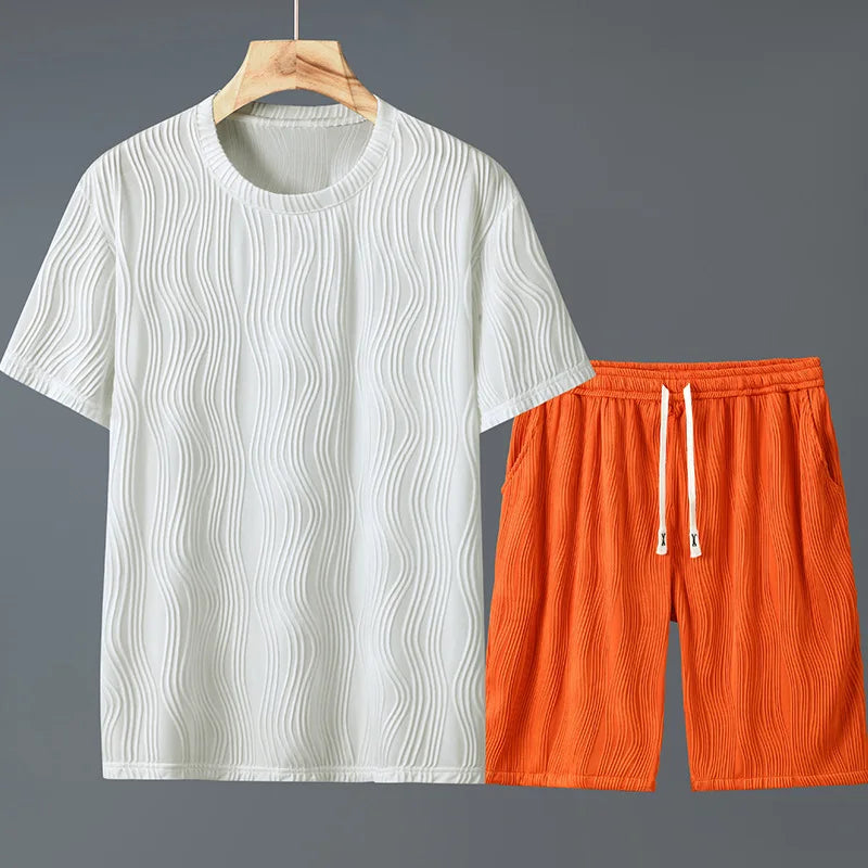 Extra Big Size Men Ice Silk Short Elastic Waist Casual Bermuda Male Summer Cool Icy Plus Large 11XL Loose Fit Stretch Breathable