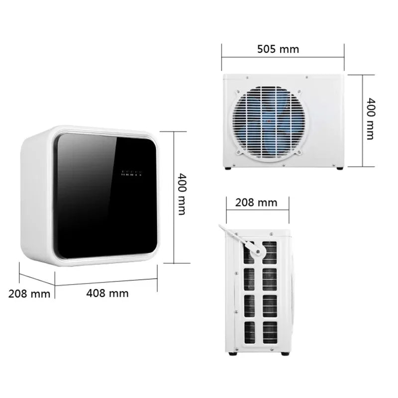 New 9000BTU Mini Portable Split Air Conditioner Compact Cooling System for Small Spaces Energy-Efficient Climate Control