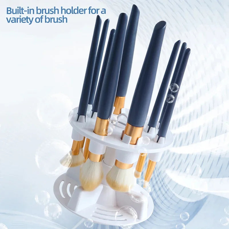 Beauty Egg Makeup Brush and Washer Quick Wash Brush Electric Scrubbing Artifact Cleaning Machine Tools Makeup Brush New Models