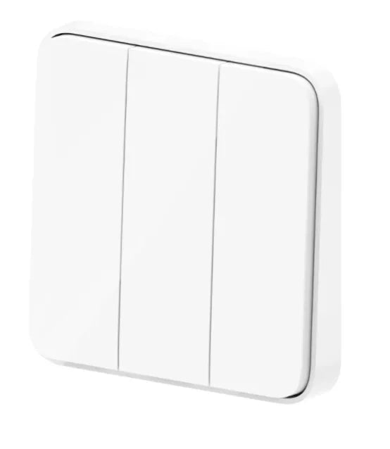 Xiaomi Smart Wall Switch Single Double Triple Key Dual Control Live&Neutral Line Work for Smart Light Mi home App