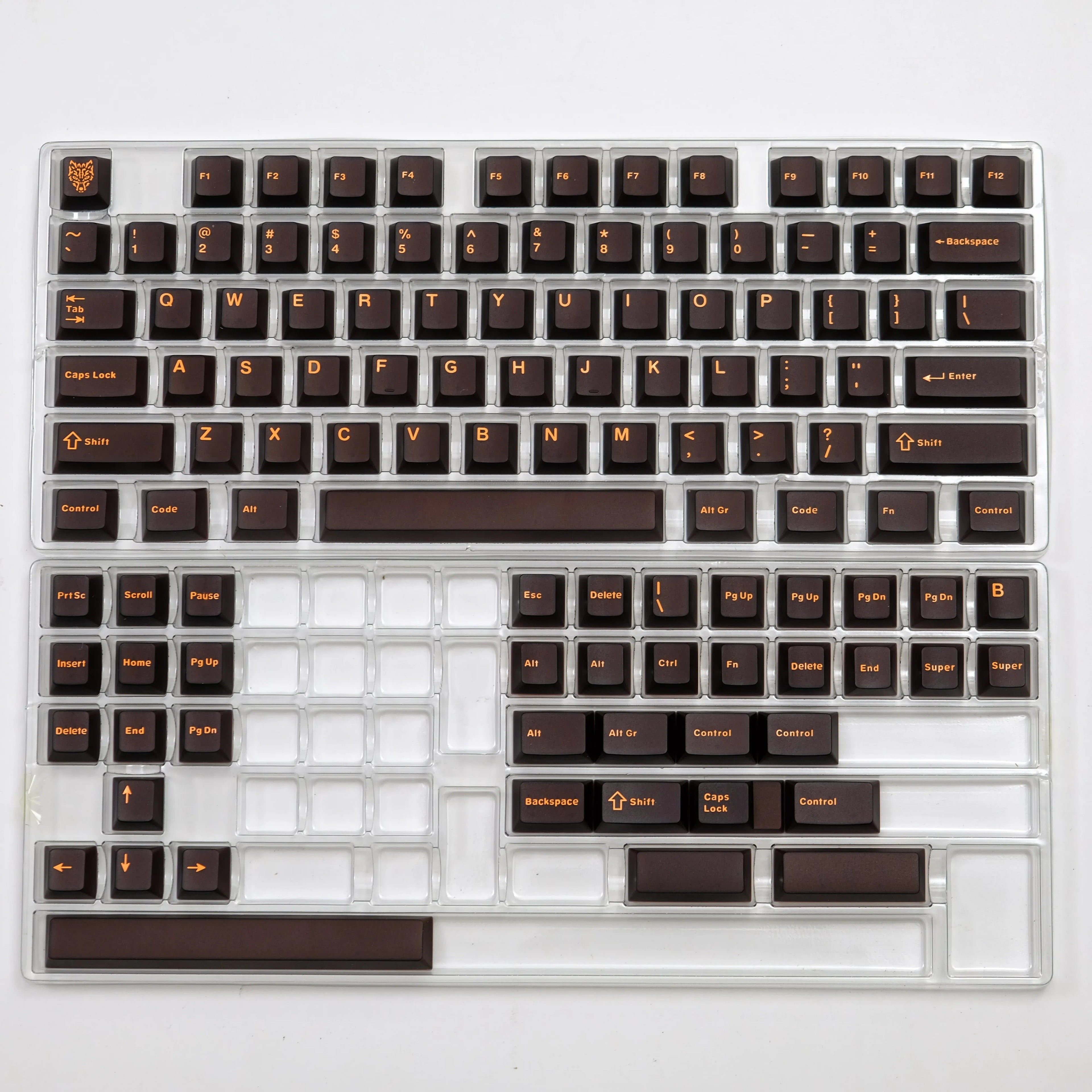 114 Keys Emerald Green Semi Transparent Keycaps Double Shot ABS Keycaps Cherry Profile for Gateron MX Switches Gamer Keyboard