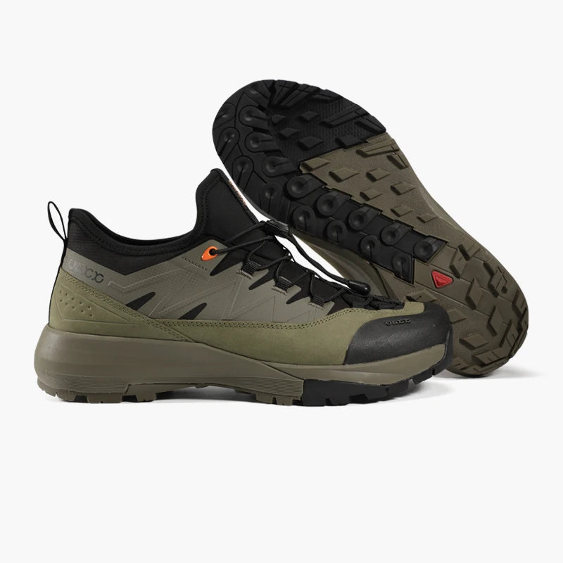 Men Shoes Genuine Leather New Outdoor Hiking, Camping, Running, Jogging, Leisure Hiking, Waterproof, Anti Slip, Breathable Sport