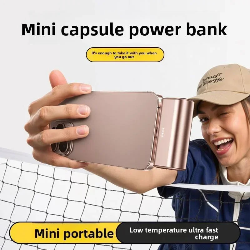 Lenovo 22.5W 500000mAh Fast Charging Mini Portable Charger USB-C Power Bank Suitable For IPhone 16/15 Series And Android Devices