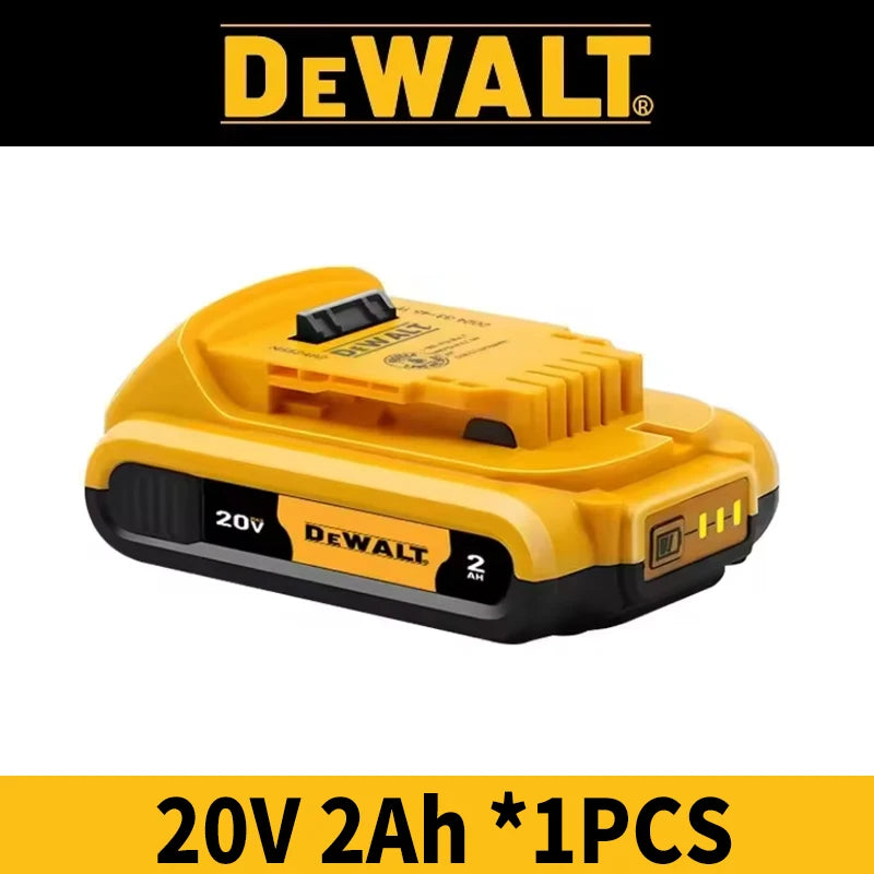 100% DEWALT Original 18V 20V 6.0AH 5Ah, DCB206, DCB205 With Fast Charging, 20V Lithium Battery, Power Tool Battery 20V Dewalt