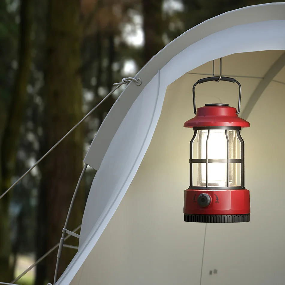Outdoor Camping Lights Tent Portable Horse Lights Gifts Ningbo Retro Charging Camp Lights