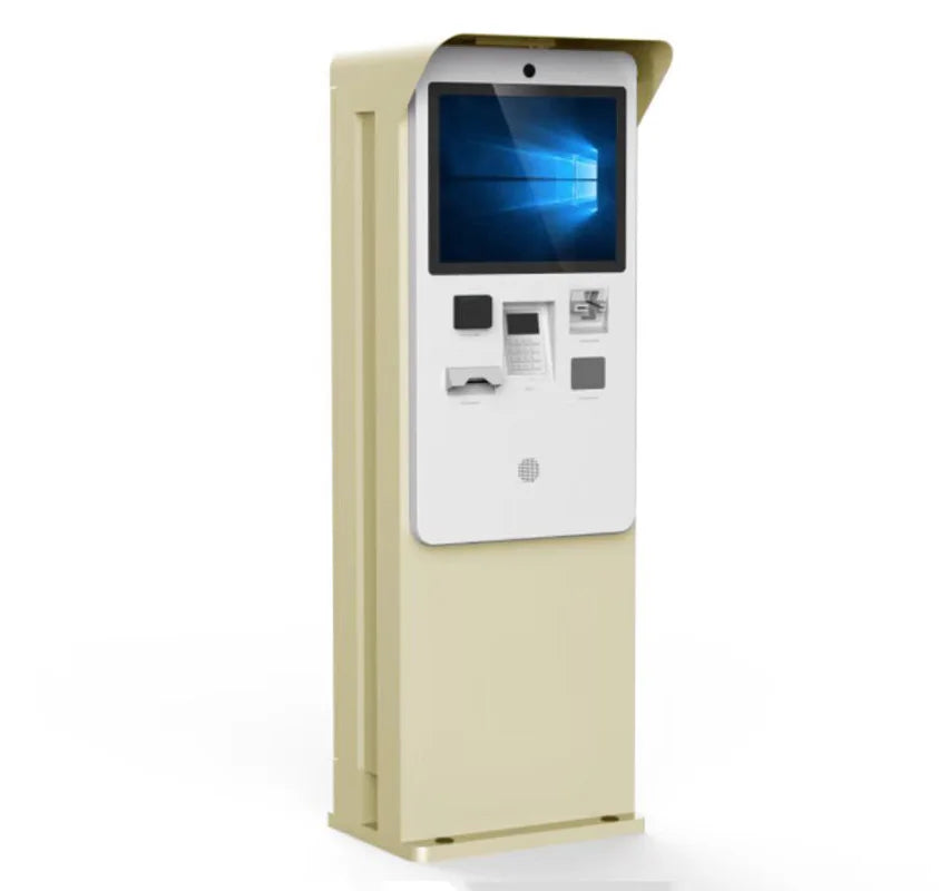 High Quality 21.5 Inch Touch Screen Floor-Standing Payment Kiosk Wall-Mounted/ Floor-Mounted Ordering Machine With SDK Function