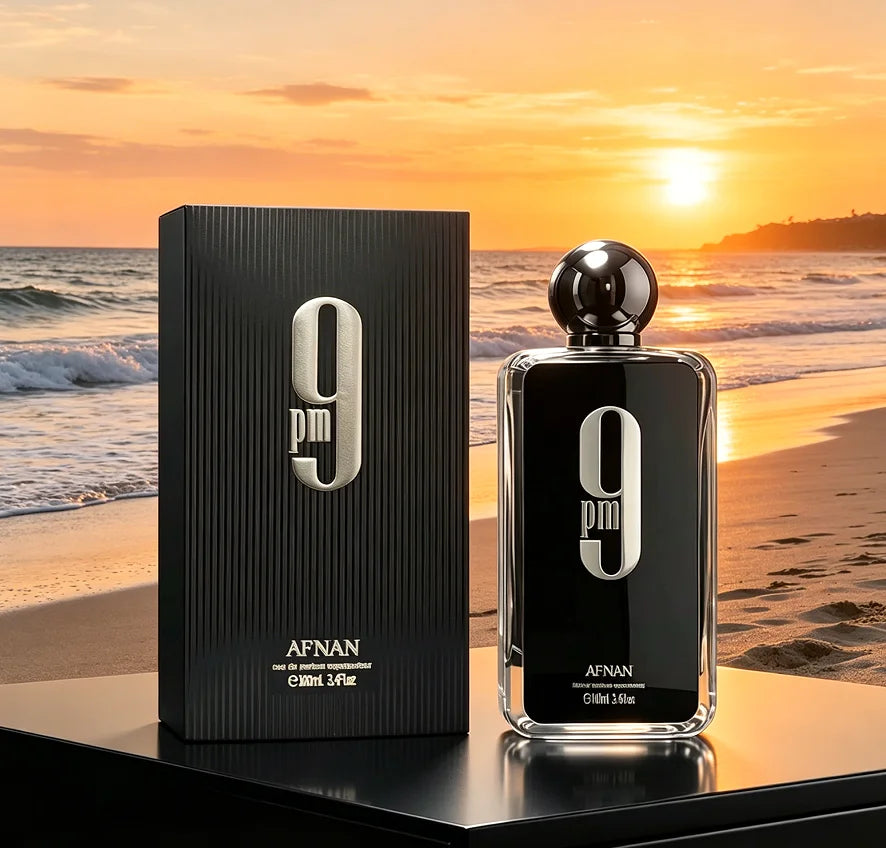 AFNAN series nine perfume spray, suitable for both men and women, 3.4oz100ml, various fragrance options, gift box packaging, applicable to any place, perfect choice for gifts