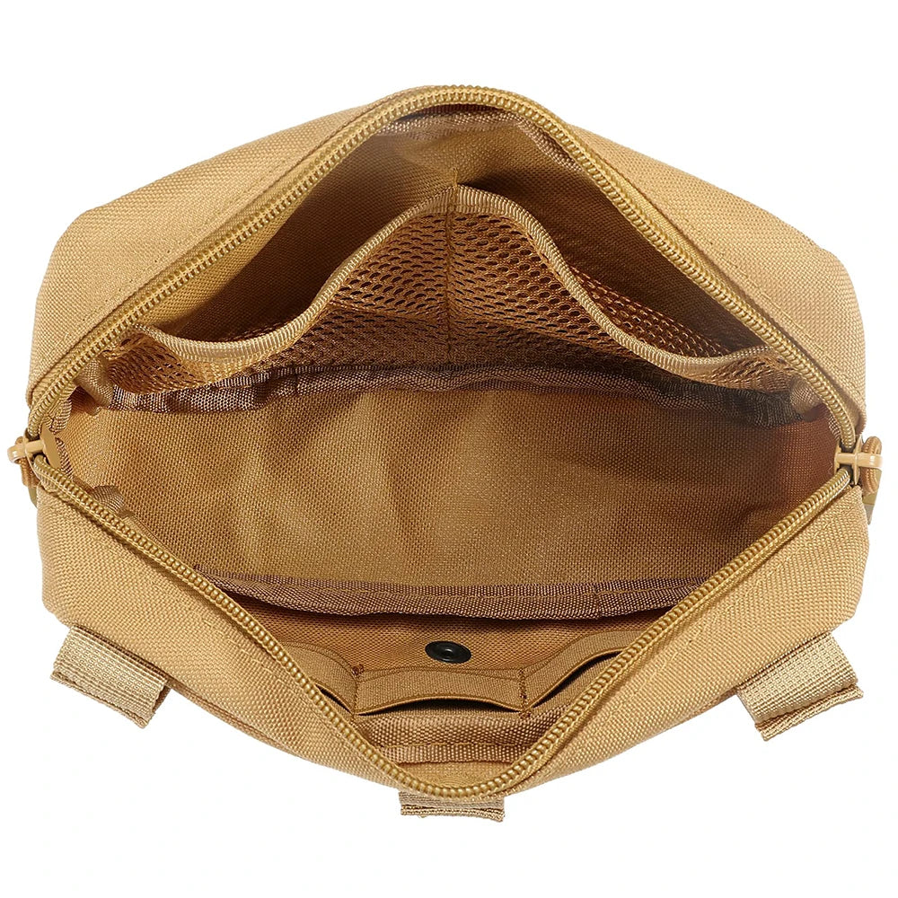 EDC Molle Tactical Pouch Waist Pack Compact Utility Pouches Waist Belt Bag Medical Bags Phone Case Outdoor Hunting Accessories