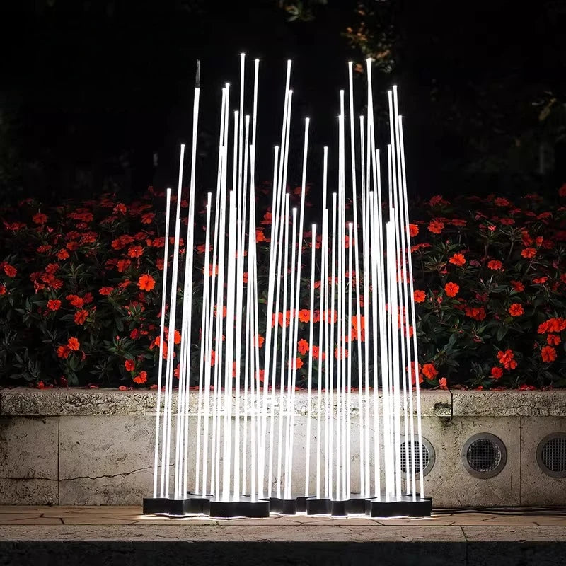 Outdoor waterproof garden light Outdoor reed light Villa landscape Garden Park garden lawn Grass