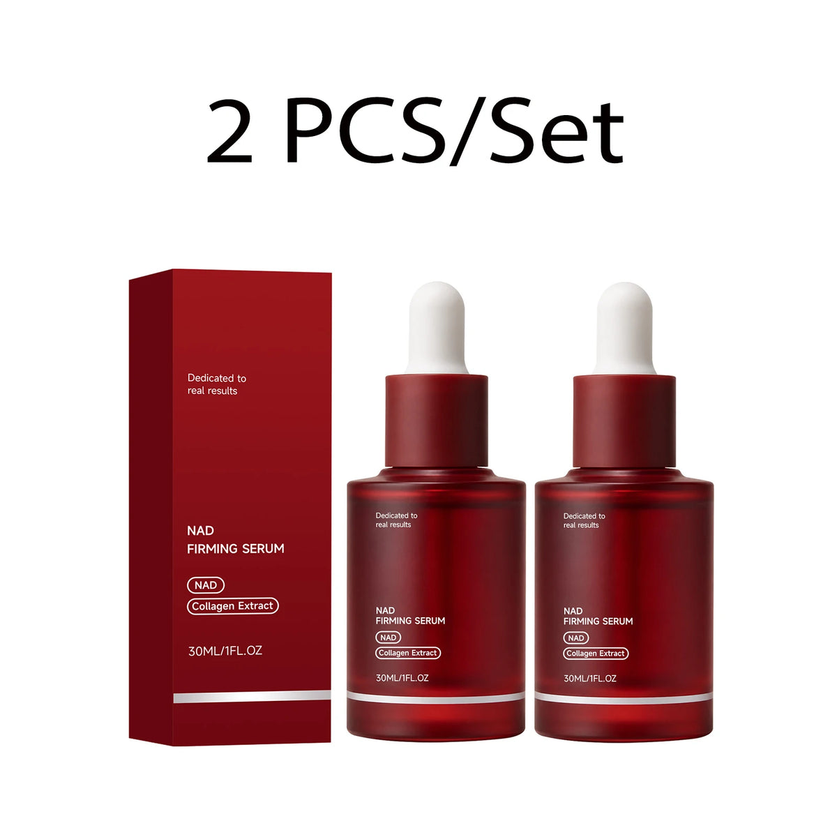 NAD Collagen Firming Facial Serum 30ml Hydrating Skin Elasticity Boost Smooth Lines Look Lightweight Daily Skin Care Essence