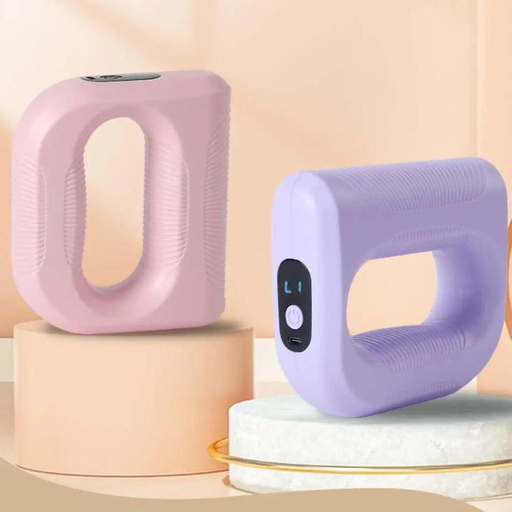 Portable Electric Fascia Massage Ring Ergonomic Adjustable Speed Electric Body Slimming Machine Compact Size with Belt