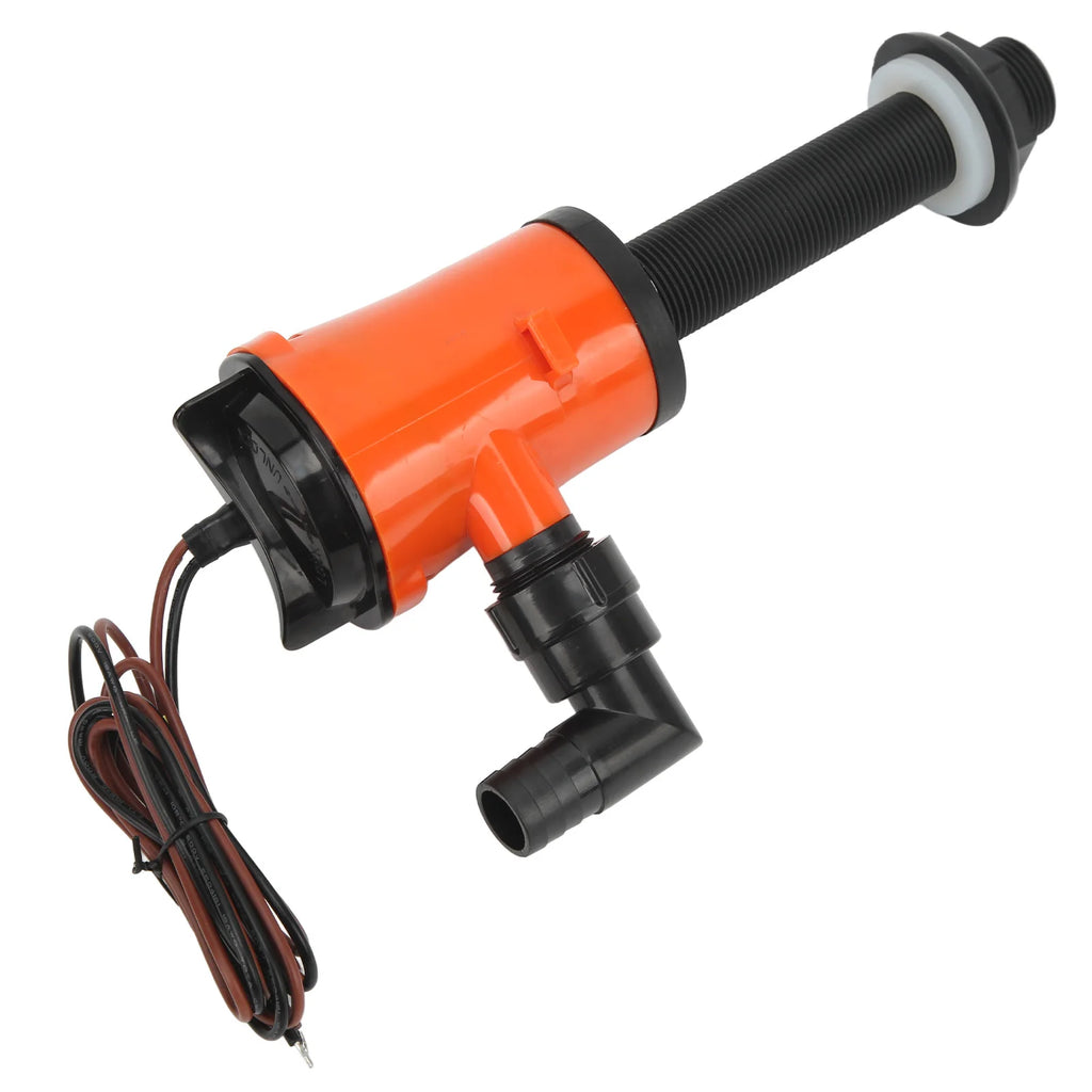 Aerator Livewell Pump 800GPH 12V 4.0A Portable Submersible Fish  Pump for Boat Marine Aerator Livewell Pump Boat Bilge Pump