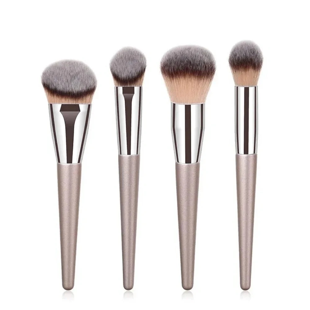 10 Makeup Brush Set Professional Foundation Concealer Powder Eyeshadow Blush Brush Blending Cosmetic Beauty Tool for Face & Eye