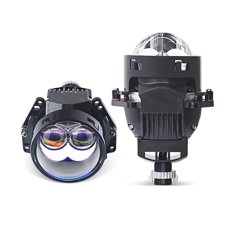 140W 3.0 Inch Dual Hyperboloid Bi LED Projector Lens 35000LM for Hella 3R H4 H7 9005/9006 Car Upgrade Accessories Retrofit