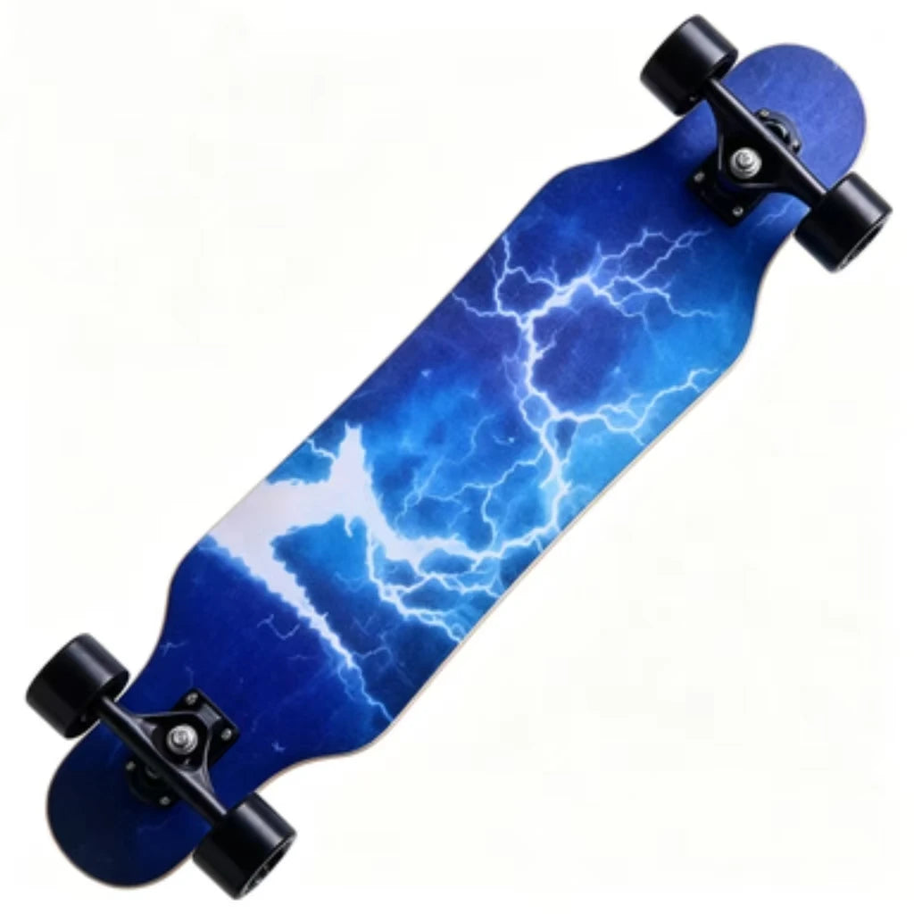 80CM Four Wheels Longboard Dancing Board Adult Street Riding Professional Beginner Freestyle Skateboard
