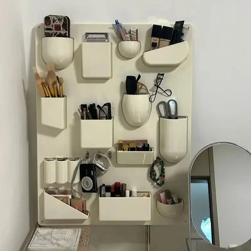 Wall Holder Offices Kitchens Organizer Desktop Shelf Wall Storage Rack Organiser For Workshops Bathrooms Children's Rooms