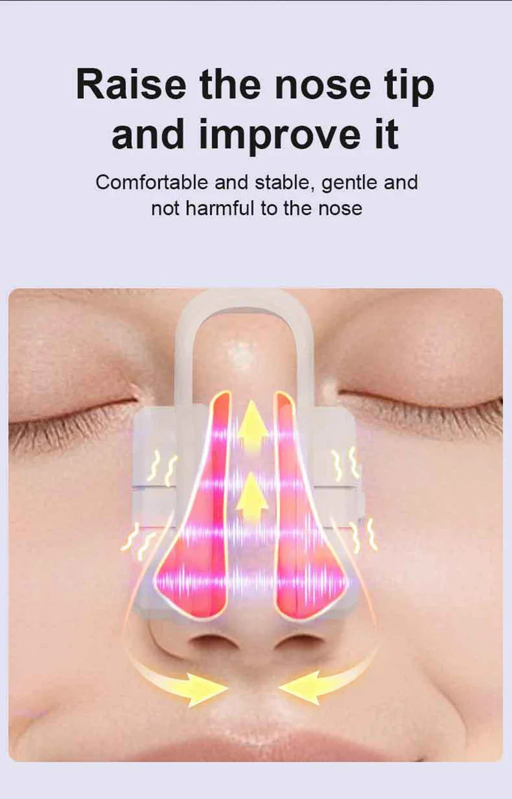Beautiful Nose Clip EMS Nose Shaper Up Shaping Machine Lifting Nose Corrector Massage Tool Acial Corrector Slimmer Beauty Tool