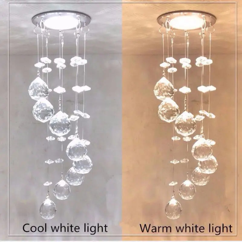 Modern LED chandeliers / LED Light / led  lustre light led Restaurant Crystal Chandelier Bedroom  3W Crystal Lighting