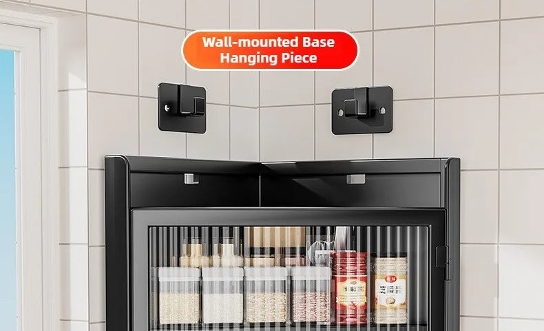 Corner Organizer Shelf Kitchen Angle Shelves Aesthetic Wall Storage Rack Multifunctional Floating Racks Kitchen Organization
