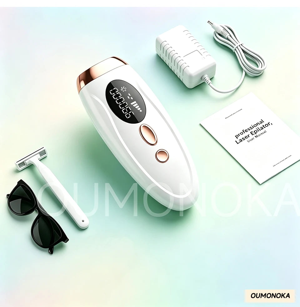 Electric IPL Permanent Laser Hair Removal Epilator for Women Facial Shaver Makeup Machine Men's Hair Cutting Tool