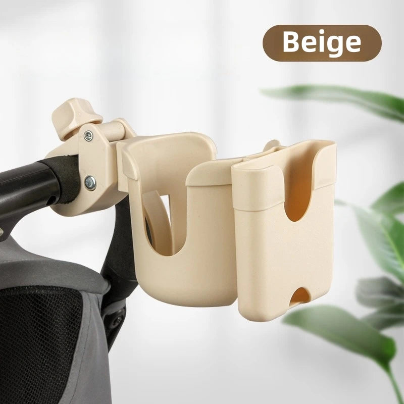 Pram Cup Holders Children's Stroller Bottle Holders Pram Bottle Holders Anti-Slip Design Pram Accessories Mobile Phone Holders