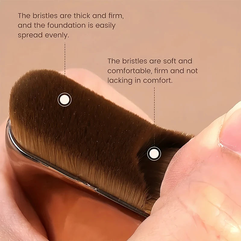 Ultra Thin Top Mask Brush Foundation Makeup Brushes For Liquid Cream Cosmetics Blending Beauty Tool