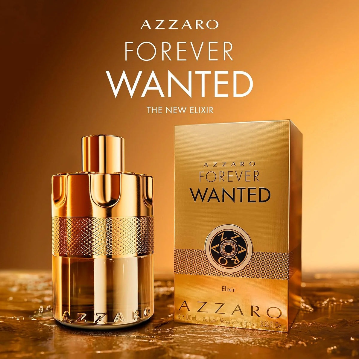 Azzaro Forever Wanted Elixir、Azzaro Wanted、Azzaro The Most Wanted、The Most Wanted Oody Fragrance For Date Night – Long-Lasting Wear – Luxury Perfume Sophisticated Best For Date Night Tail Notes of Vanilla, Amber, an
