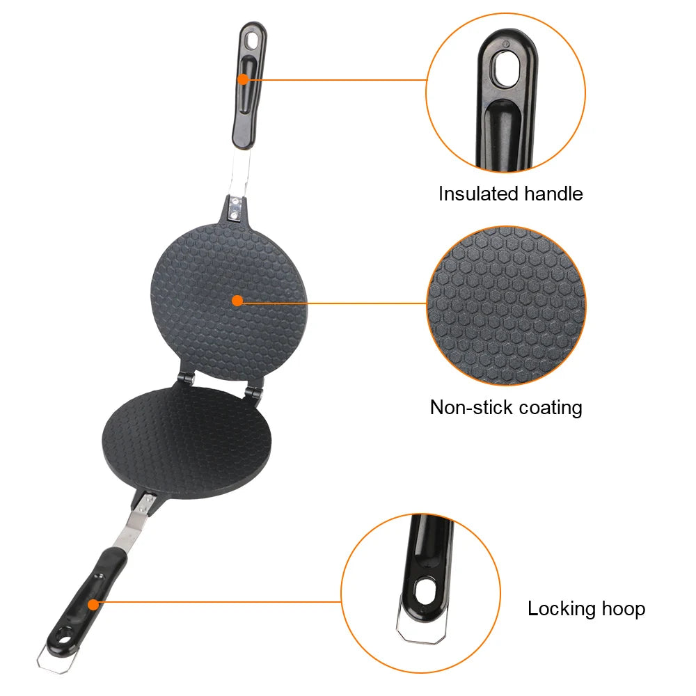 Egg Roll Baking Pan Ice Cream Cone Maker Bakeware Non-Stick Omelet Mold Waffles for The Baking Pan Cake