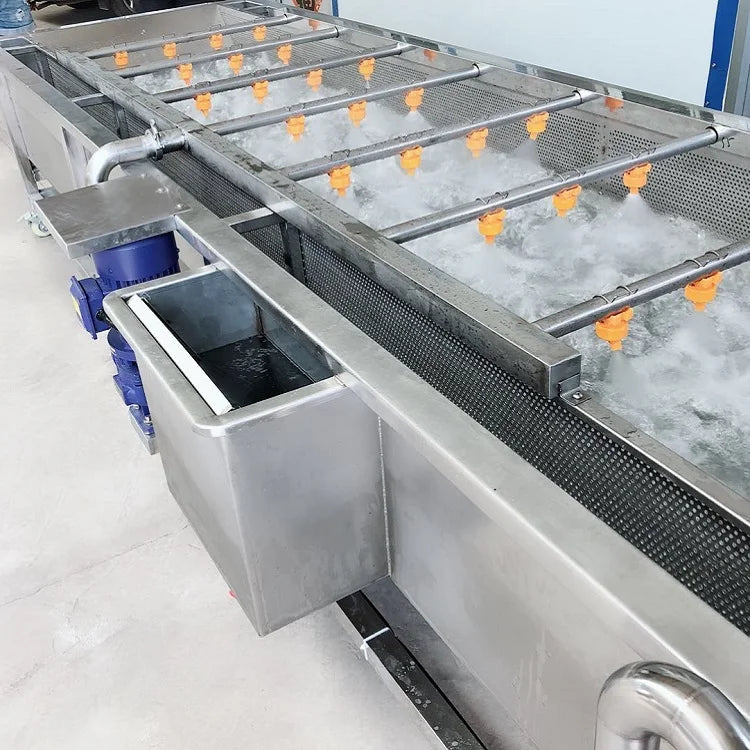 Automatic Sweet Potato Onion Tomato Cleaning Washer Lemon Peanut mango Strawberry Fruit Vegetable air Bubble Washing Machine