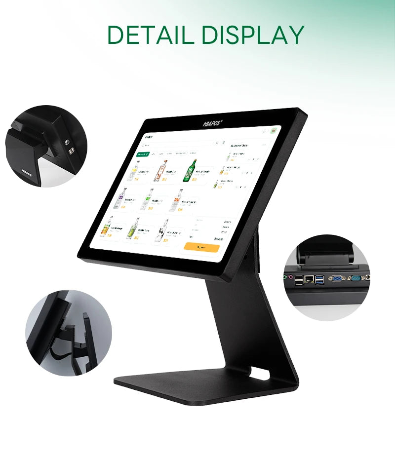 Factory Price Cheap Electronic Cash Register Wholesale Pos Systems HBA-Q2