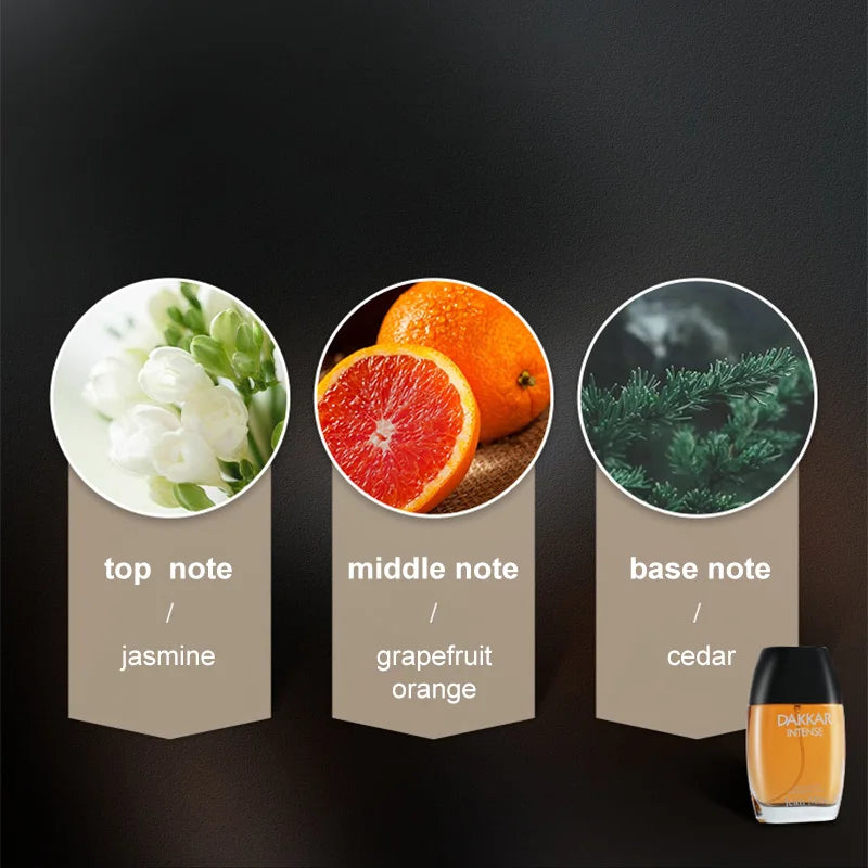 Men Perfume Black Dhaka Arabian Brand New Long-lasting Fragrance Adventure Fougere Fragrance Mixed Wood Cologne Pheromone Spray