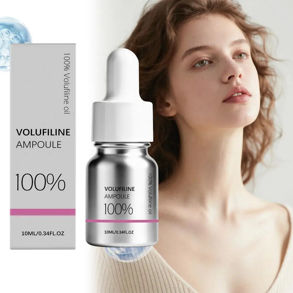 10ml 100% Volufiline Ampoule Serum Plumping Firming Moisturizing Serum Deeply Hydrates Improves Fine Lines Refreshes Non-sticky