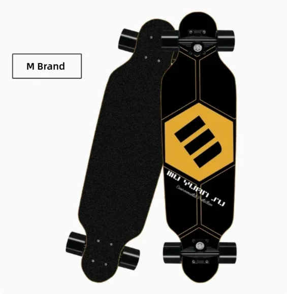 Korean Style Mini Dancing Four-Wheel Short Skateboard, Street Cruising Portable Commuter Skate Board for Adults Teenagers Boys