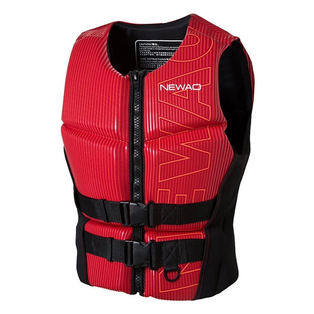 Life Vest for Adults CE Approved Jet Ski Kayak KiteSurf Excellent Quality Neoprene Life Jacket Raft Drift Wakeboard Life Jacket
