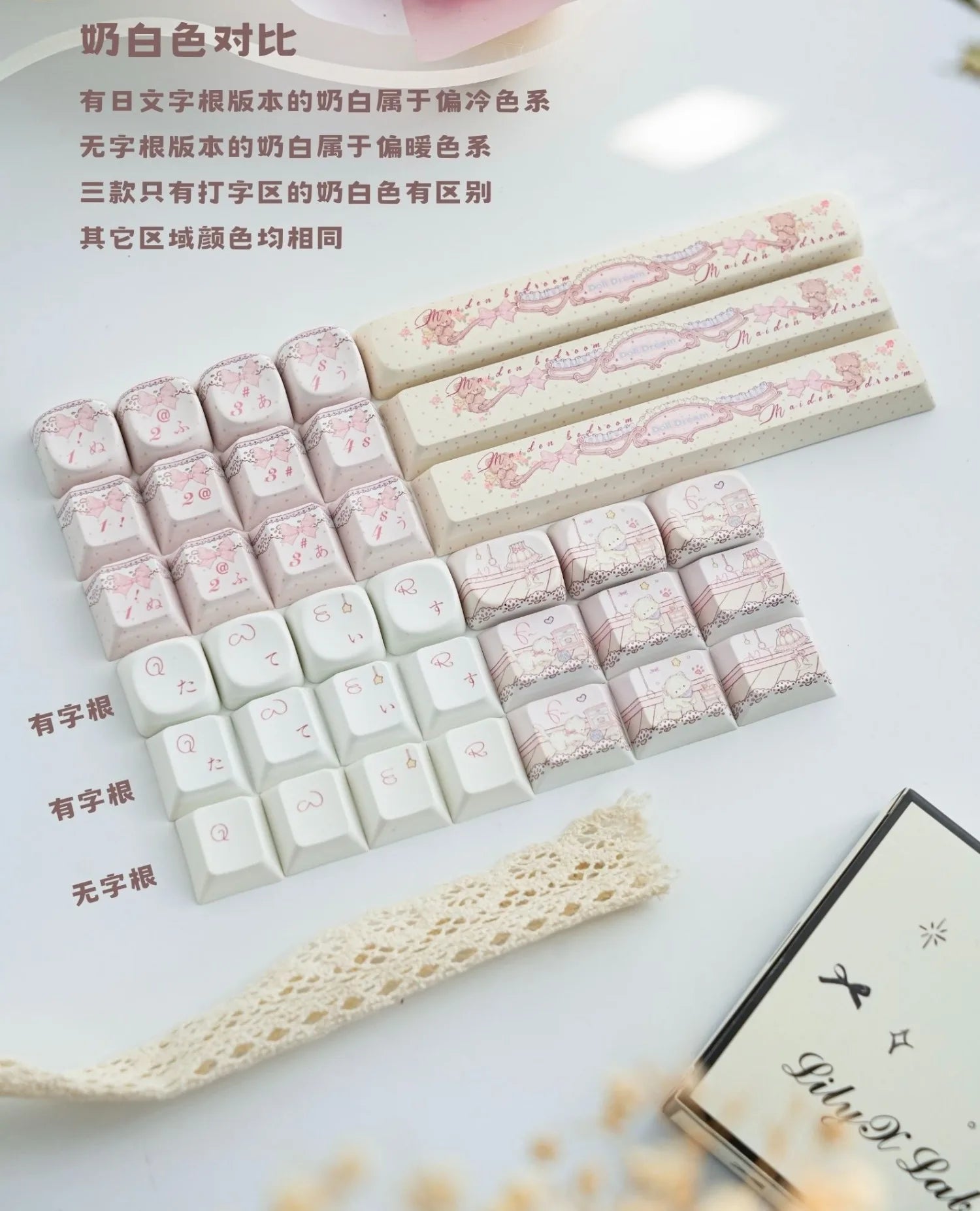 New Theme Keycaps 139 Keys SOA Cherry Profiled PBT Double Shot Japanese Keycaps for MX Switch Alice ANSI ISO Layout Keyboard Kit