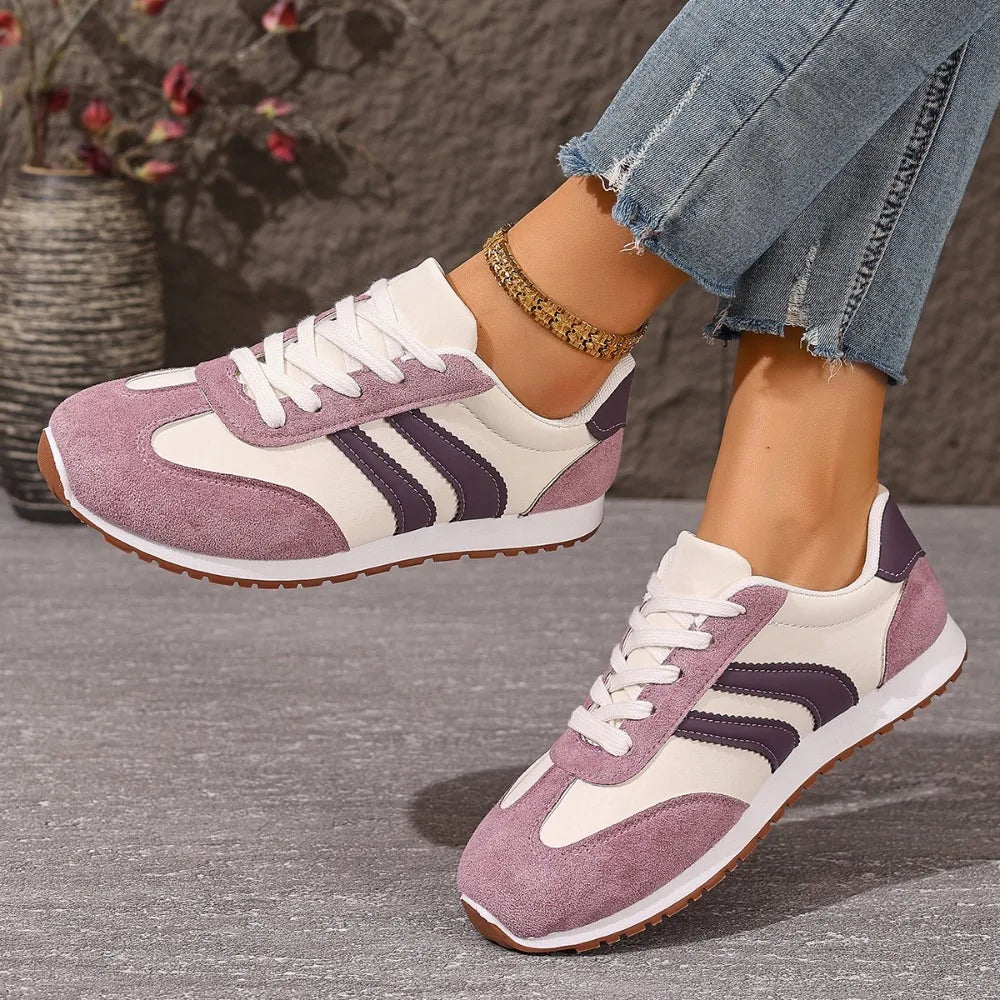 Fashion Women Sneakers 2026 New Breathable Sport Shoes Women Spring Autumn Running Sneakers Casual Lightweight Shoes