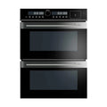 85L electric steam and grill and convection touch control built-in double oven double wall oven